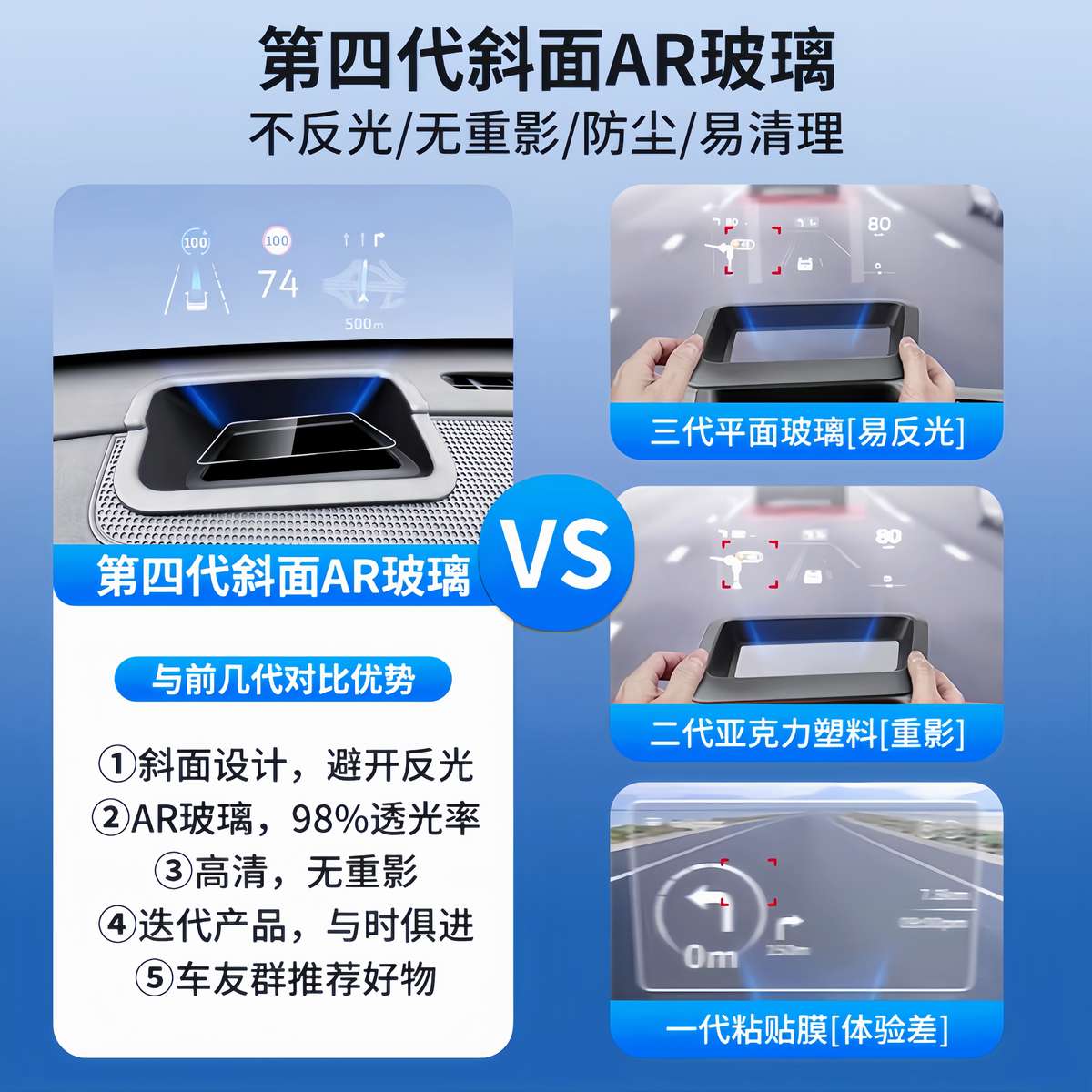 长安启源A07专用抬头显示HUD保护罩仪表台防尘盖内饰防护改装配件