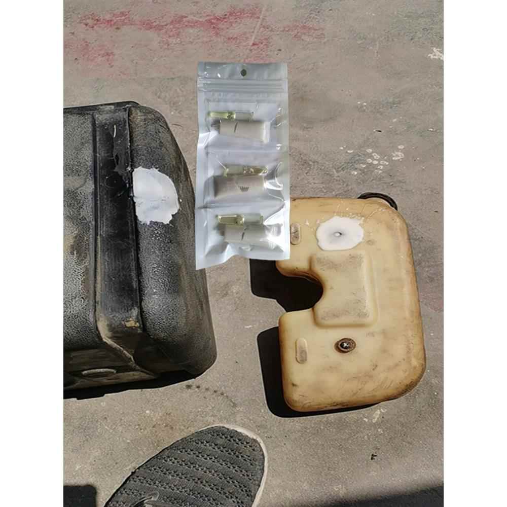 货车黑塑料PE油箱裂缝漏油修补胶尿素箱汽油罐柴油桶破裂修复焊接