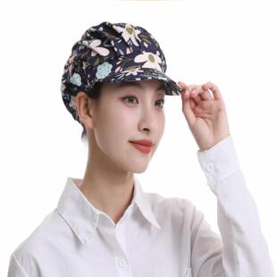 炒菜防油帽女式厨房专用做饭戴的帽子家用烧饭厨师帽防掉头发头套