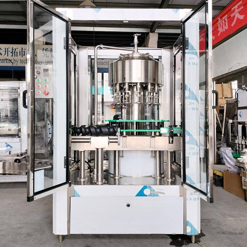 全自动黄酒灌装机 330ml黄酒包装设备 米酒灌装机 黄酒灌装设备