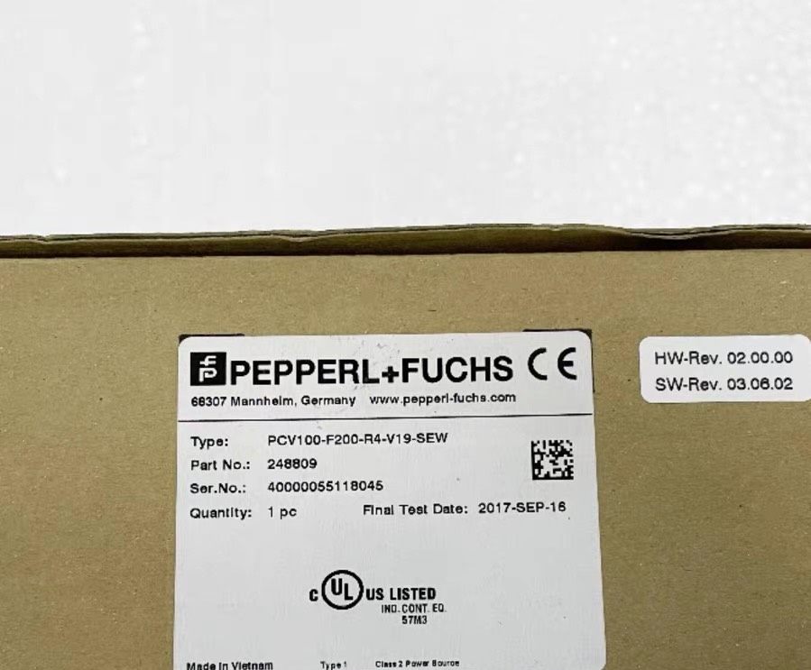 原装德国倍加福P+F读码器PCV100-F200-R4-V1