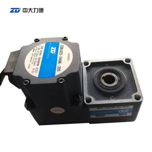 中大25W无刷直流L型减速电机24V/220V Z2BLD25-24GNL-30S/2GN200L