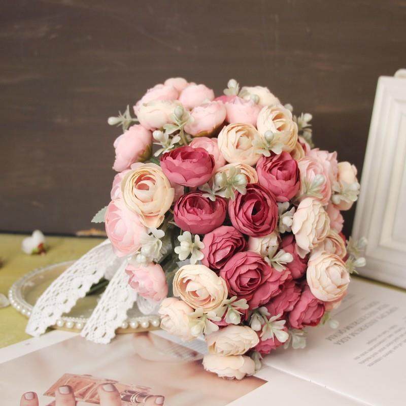 手捧仿真高档新森娘婚礼结婚捧xSakkGPY花清花新系婚结花球手捧花