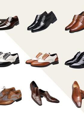 样板房衣帽间皮鞋男士装饰皮鞋鞋柜装饰鞋软装摆件衣柜配饰装饰品