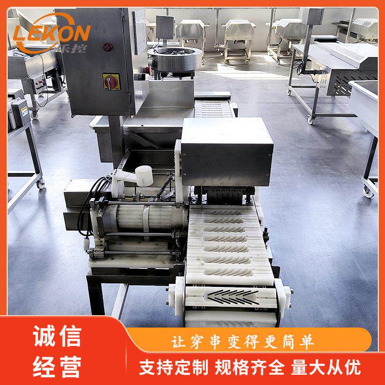 鸡嗉子鸡心鸡胗穿串机关东煮穿串机器全自动控制操作简