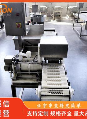 鸡嗉子鸡心鸡胗穿串机关东煮穿串机器全自动控制操作简