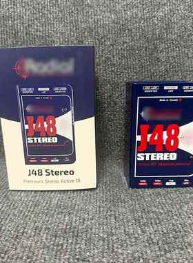 J48di盒STEREO双通道摇滚吉他电贝司箱琴键盘电声乐器