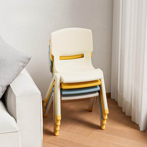 禧天龙加厚儿童椅子幼儿园靠背椅宝宝家用塑料小椅子小凳子防滑