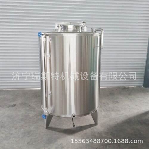 1000L立式果酒储存白钢葡萄酒存酒设备不锈钢304储酒容器
