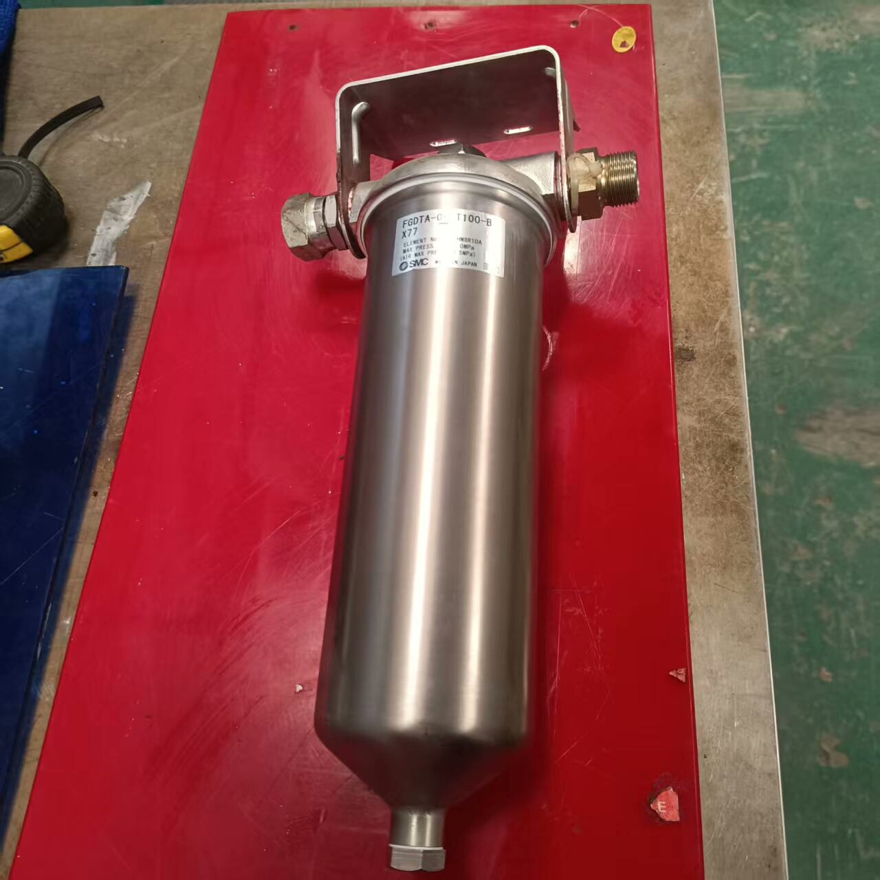 日本进口SMC不锈钢工业级过滤器 FGDTA-06-T100