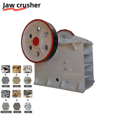 颚破150-250型石英石河卵石煤炭粉碎颚式破碎机时产1-5吨小鄂破