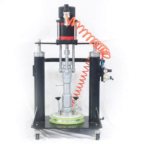 双立柱黄油机油脂压盘泵定量打胶机20L润滑油脂注油器定量加注机