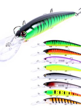 1PCS 16cm 20g Deep Diving Large Minnow Wobbler Lure Artifici