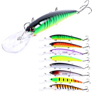 1PCS Large Lure Artifici Diving Wobbler Deep 20g 16cm Minnow