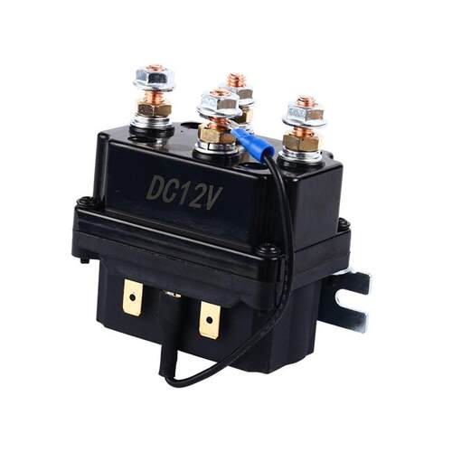 工厂直售绞盘继电器汽车继电器250A12V带继电器连接线套装