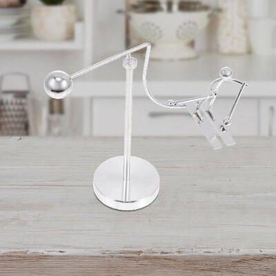 Balancing Tumbler Swing Toy Desktop Decor Physics Metal Art