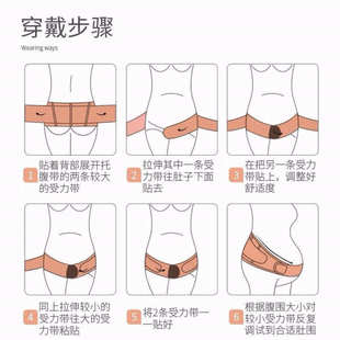 腹护托四季 孕晚期腹拖怀孕托 厂家薄孕妇透气带腰专用带款