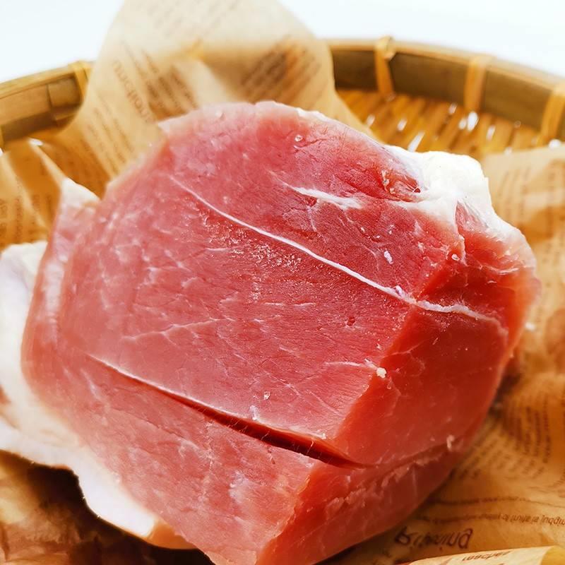 宁波特产农家自制咸肉土猪腌肉家乡无骨咸后腿肉500g非五花肉包邮