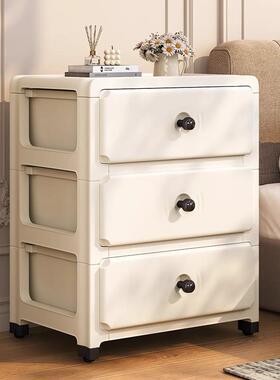 多层书本置物架床头储物柜子卧室宝宝整理分层书架室内玩具收纳柜