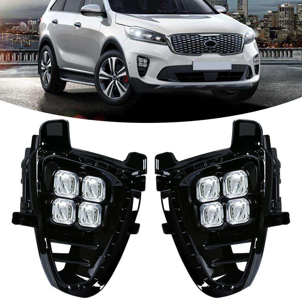 适用起亚索兰托KIASorentoLX/EX20192020LED日行灯雾灯组成