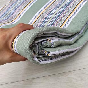 TUF4山东特厚老粗布床单单件加厚老式 凉席三件套100亚麻