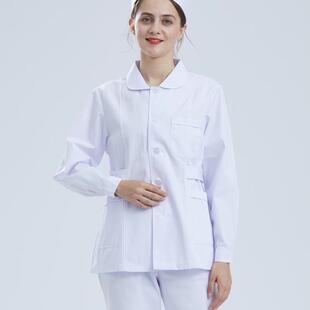 尔裤 正品 分体套装 女冬短款 医院实秋习生白大褂 南丁格护士作服长袖