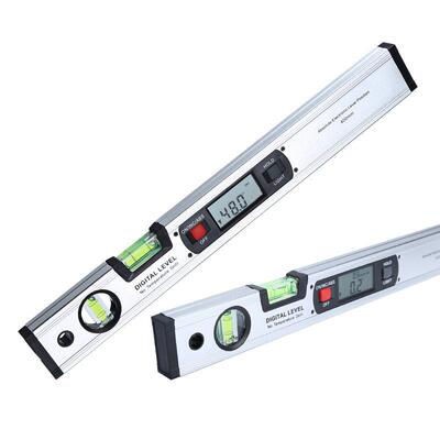 Electronic digital level ruler with magnetic aluminum alloy