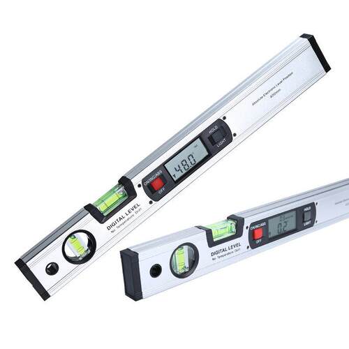 Electronic digital level ruler with magnetic aluminum alloy