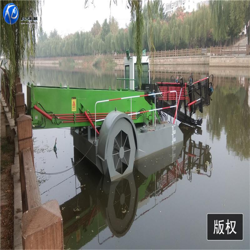 小型全自动割草船 河南水面垃圾打捞船 水草收割船配件现货出售