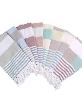 180*100cm beach towels土耳其流苏沙滩巾海边不沾沙地垫毯大浴巾