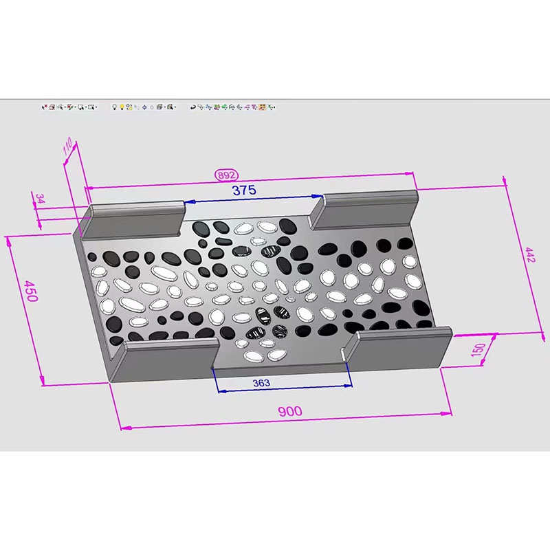 菜花园沿路边地围地沟水泥菜园模具庭院板模具预制件面专用槽菜园