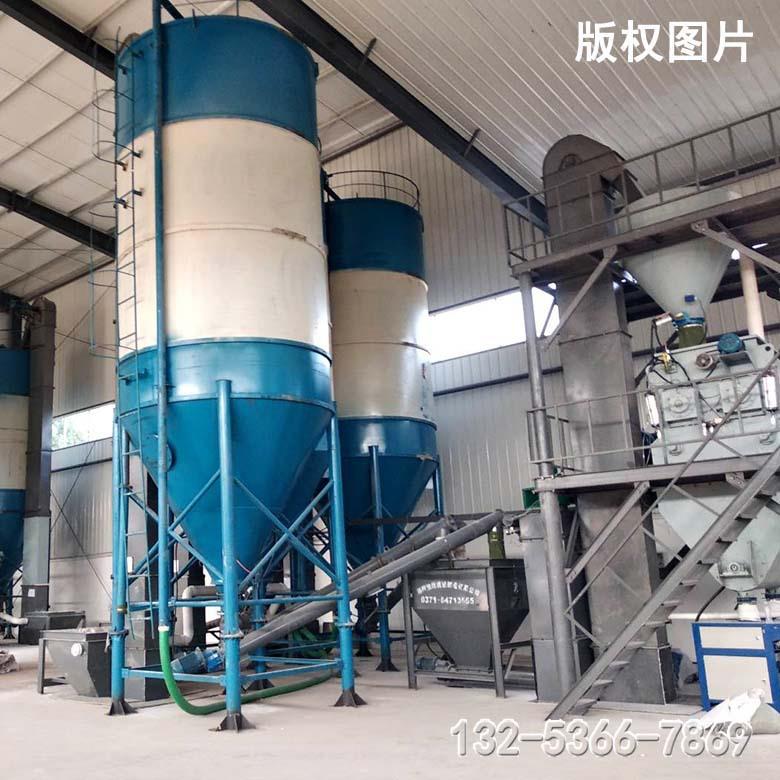 粉刷石膏砂浆设备成套袋装腻子粉生产线平台式特种砂浆站