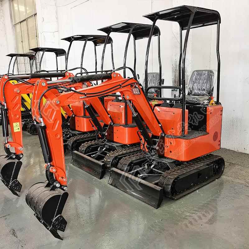 小型挖掘机工程破碎农用家用挖土果园大棚多功能微型挖掘机