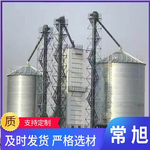 2-10000吨粮食饲料钢板仓有通风系统智控圆筒大容量储存不锈钢