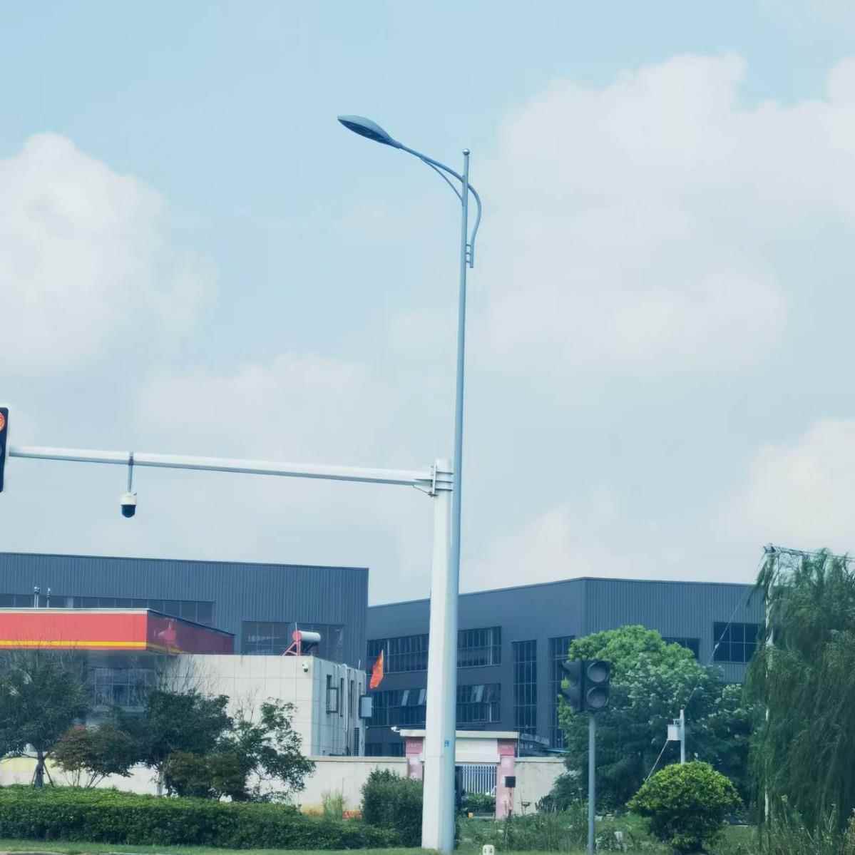 监控杆厂家户外交通监控抓拍体杆电子监控杆拍立摄设备灯杆一路灯