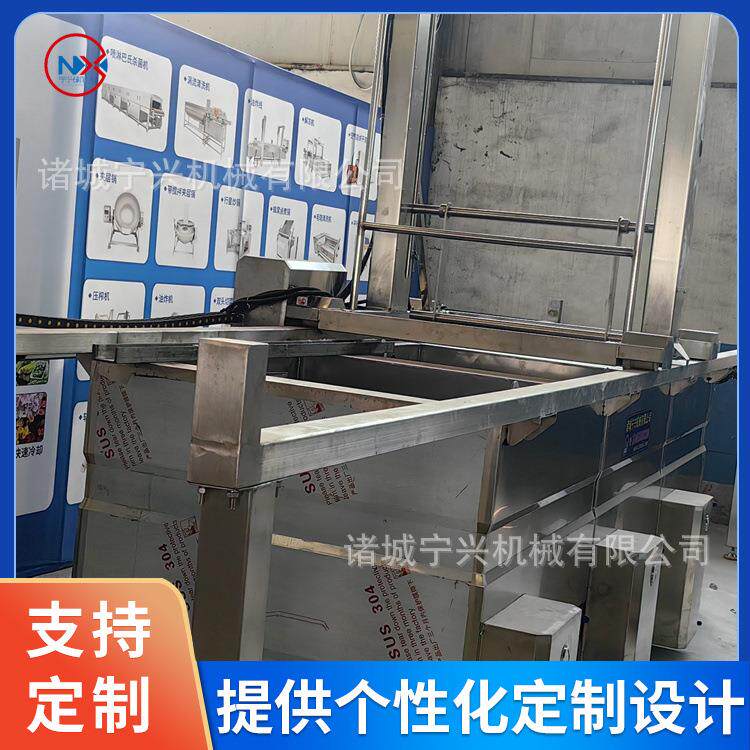 大型连续式蜂窝卤煮锅 烧鸡牛肉猪头焯水锅 烧鸡酱鸭货卤煮生产线