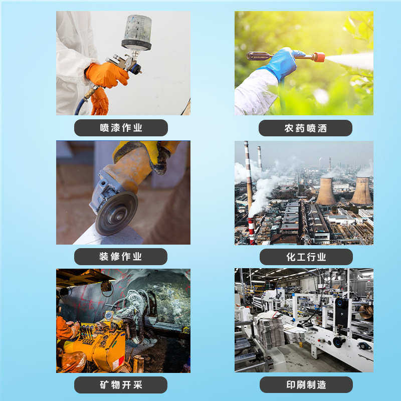 dt750活性炭气体防护滤粉尘化工业防毒棉半面喷漆防毒面具式面罩
