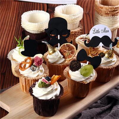 Paper Cake Cupcake Liner Baking Muffin Box Mold Tray蛋糕杯子