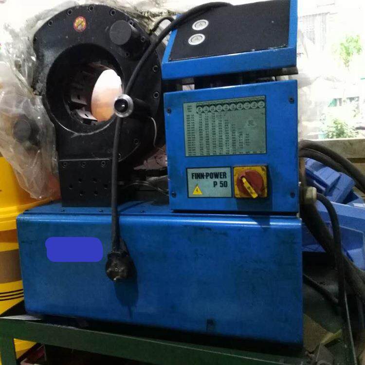 德国液压胶管压管机芬宝扣压机二手缩管机P32啤喉机液压工程机械