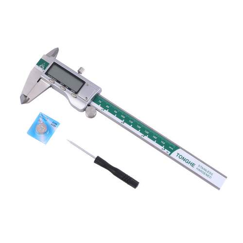 锌合金不锈钢数显卡尺精度0.01mm游标卡尺测量工具现货