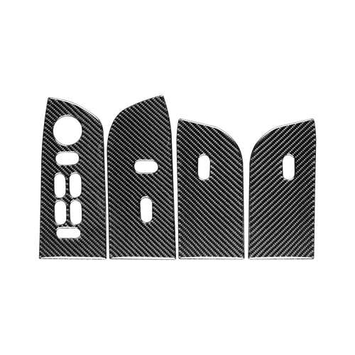 适用于福特F-150FX404-08碳纤维车窗升降面板汽车内饰改装配件