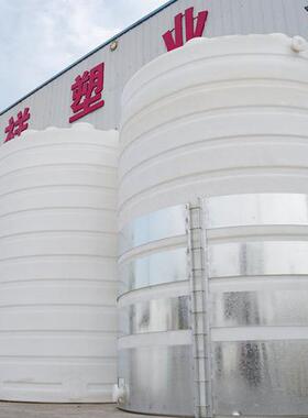 大容量塑料塔储罐带龙加厚水水桶水10吨桶立式pe水箱ROF胶头桶蓄