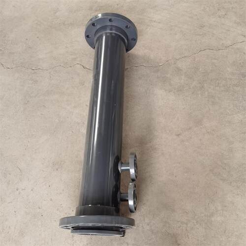 污水处理设备配件消毒搅拌两用法兰口可任意开UPVC管道混合器