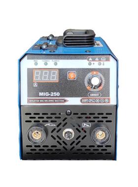 无气二保焊MIG-250可用一公斤焊丝家用110V