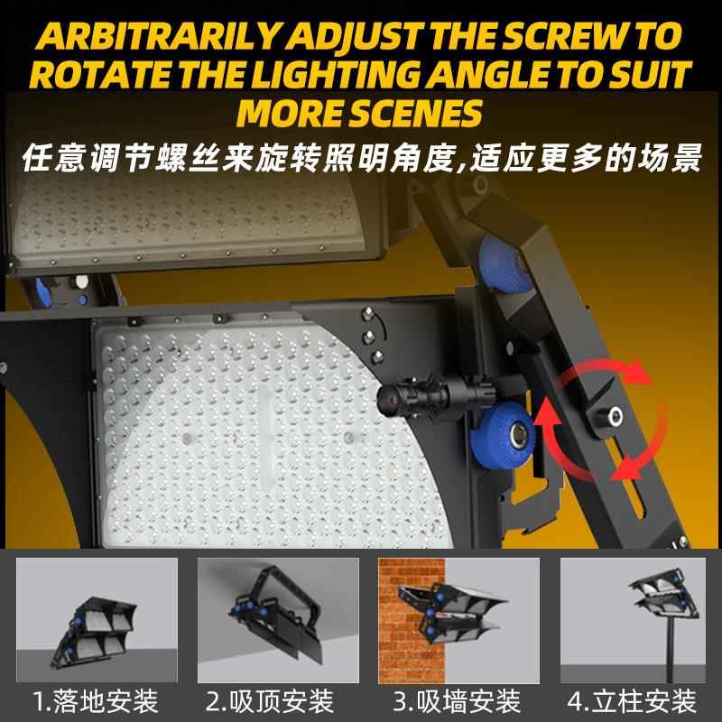 ED户外球场ZIG200W广场码L头机场高杆灯灯防0雷击大功率防水投光