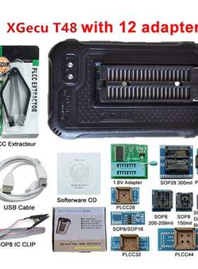 XGecu T48 TL866通用编程器 笔记本汽车主板 flash bios烧录