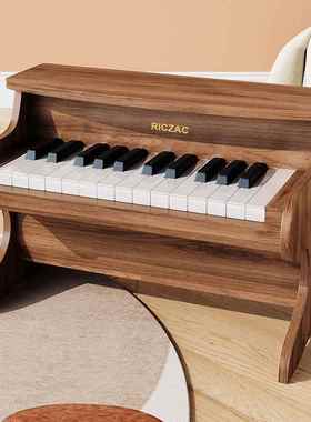 高档德国R男I小CZAC木质钢琴儿童电子琴初学女孩宝宝婴儿幼儿玩具