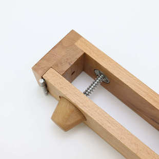 胡桃木DIY皮具木夹皮革木夹 进口榉木手缝木夹 手缝宽木夹