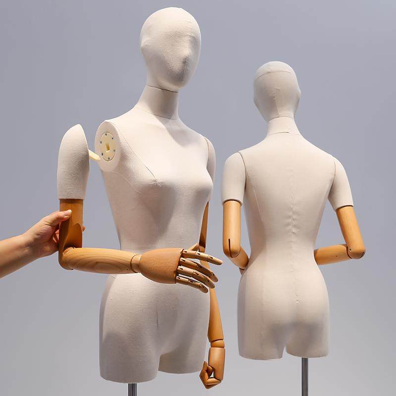 高档女装店挂件手半身假人橱窗陈列模特道服装店全身模特展示架