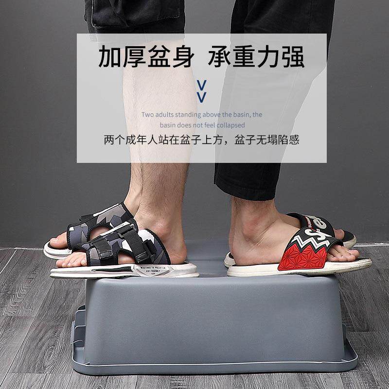 收盆餐店餐车收集垃具圾桶加厚塑料收碗盆餐盘长方56形残饭渣收餐